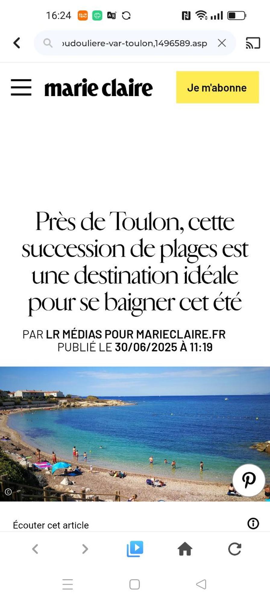 Vue Sur Six-Fours-les-Plages